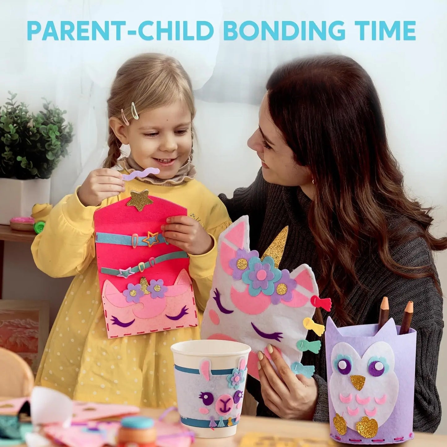 Joyfy Kids Sewing Craft Kit Featuring Six Beginner Projects