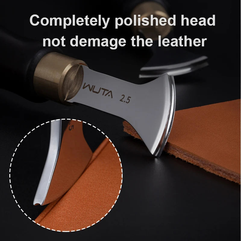 WUTA Leather Edge Creaser Beveler For Leather Craft