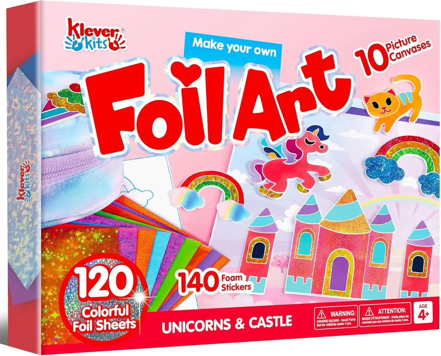 Joyfy Mess Free Foil Art Kit Creative Kids Coloring Crafts