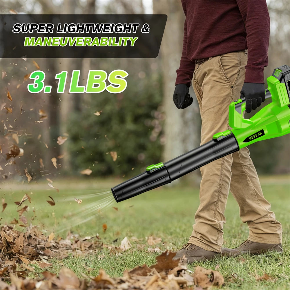 AT Brushless Cordless Leaf Blower For Yard Snow And Dust