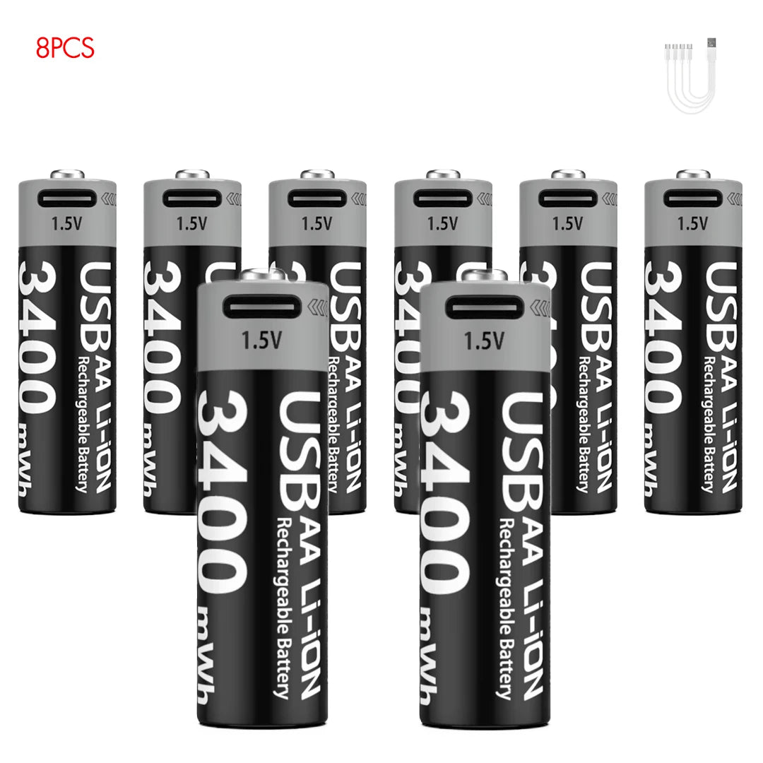 Kuugro Rechargeable Lithium Battery For Hunting USB Security Camera Sets