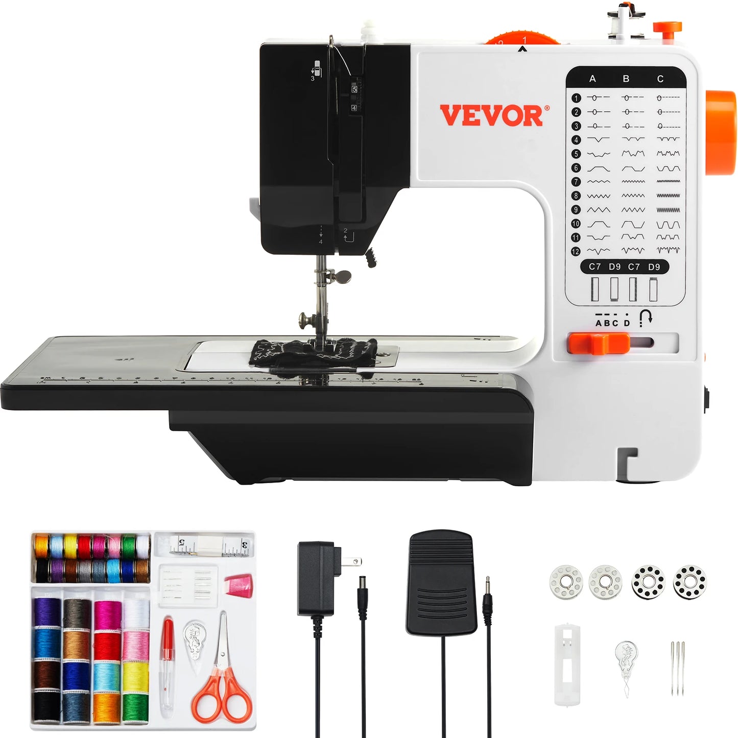 SucceBuy Portable Dual Speed Sewing Machine