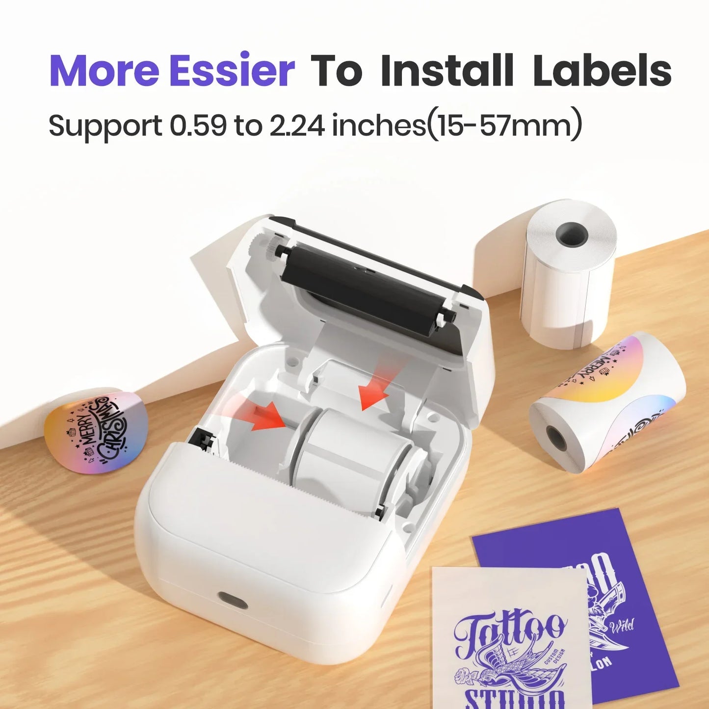 Orico C50 Mini Tattoo Printer Portable Inkless Transfer Machine