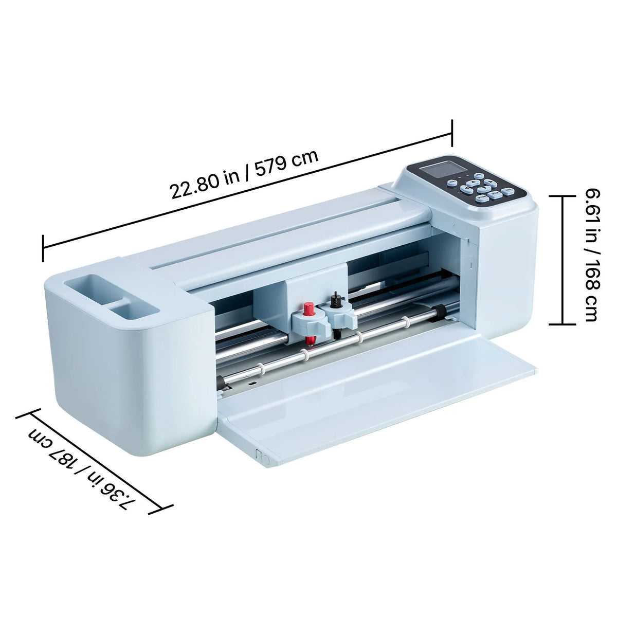 SucceBuy Vinyl Cutting Machine For Crafts And Cards With Touchscreen Control