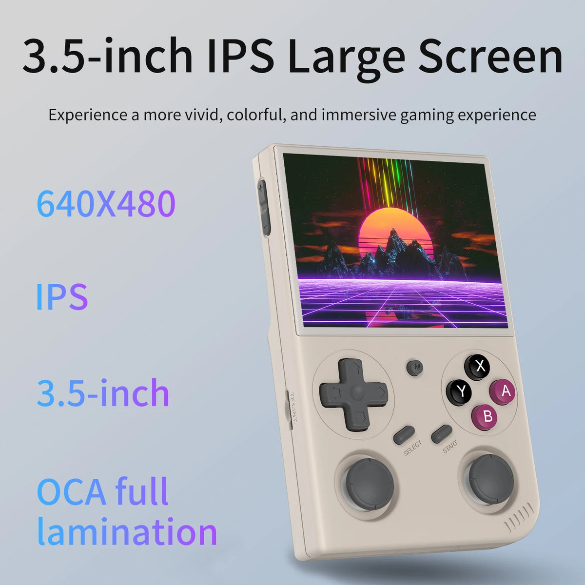 Batlexp G350 Retro Portable Handheld Game Console Linux Dual Joystick