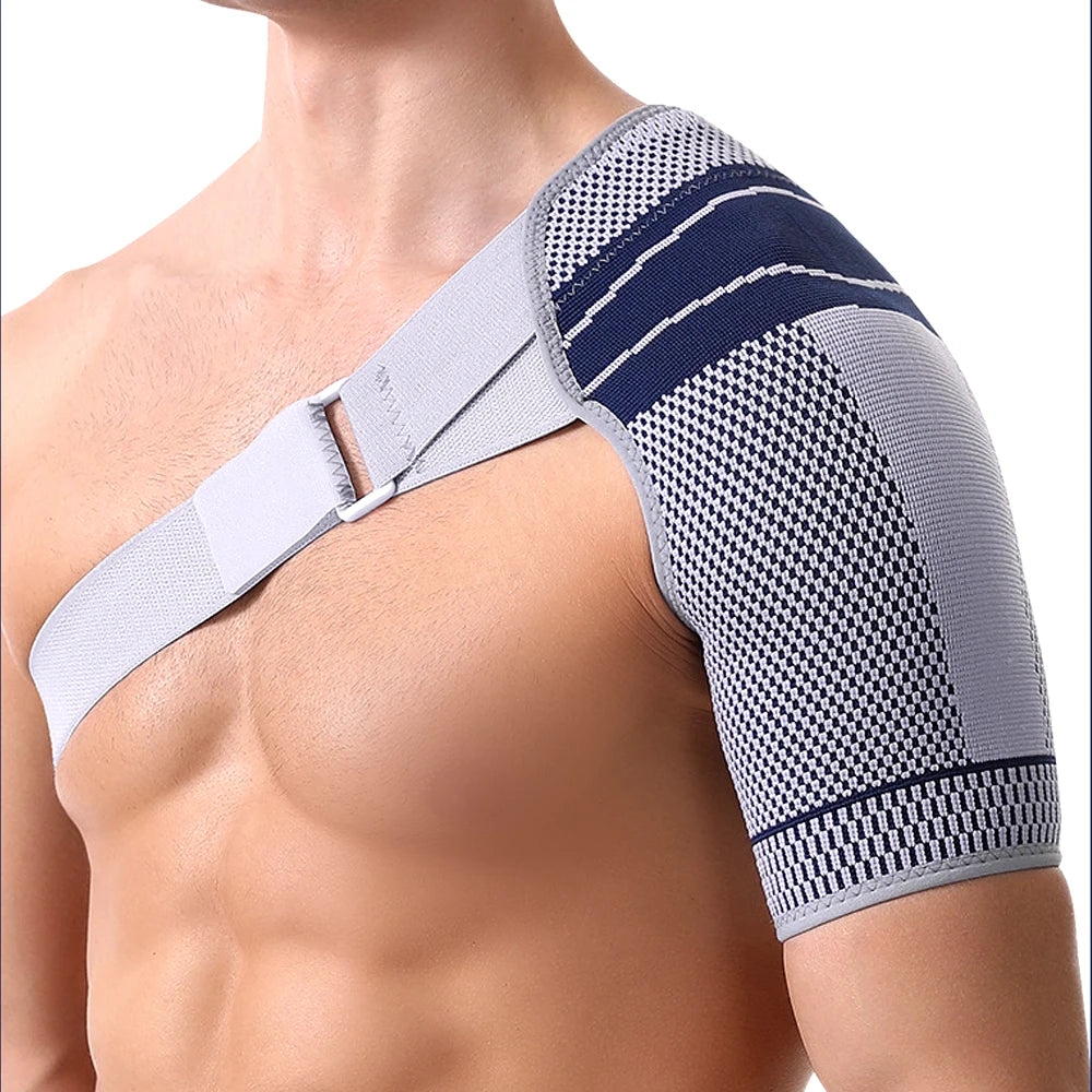 Shoulder Brace for Men and Women With Adjustable Strap