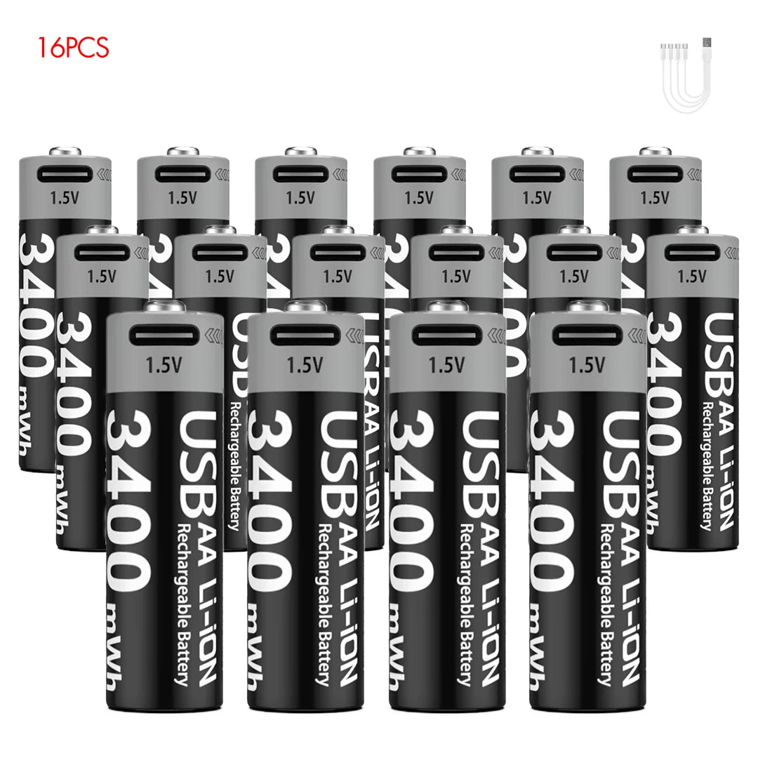Kuugro Rechargeable Lithium Battery For Hunting USB Security Camera Sets