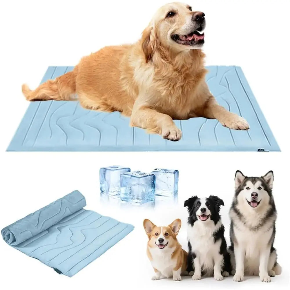 Premium Cooling Mat For Dogs And Cats Reversible