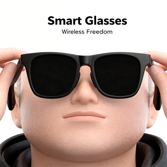 Chotog D11 Plus Smart Glasses With Touch Control Stereo Audio