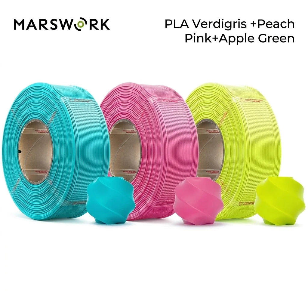 MarsWork PLA Filament Pre Dried AMS Compatible 3D Printer Spool