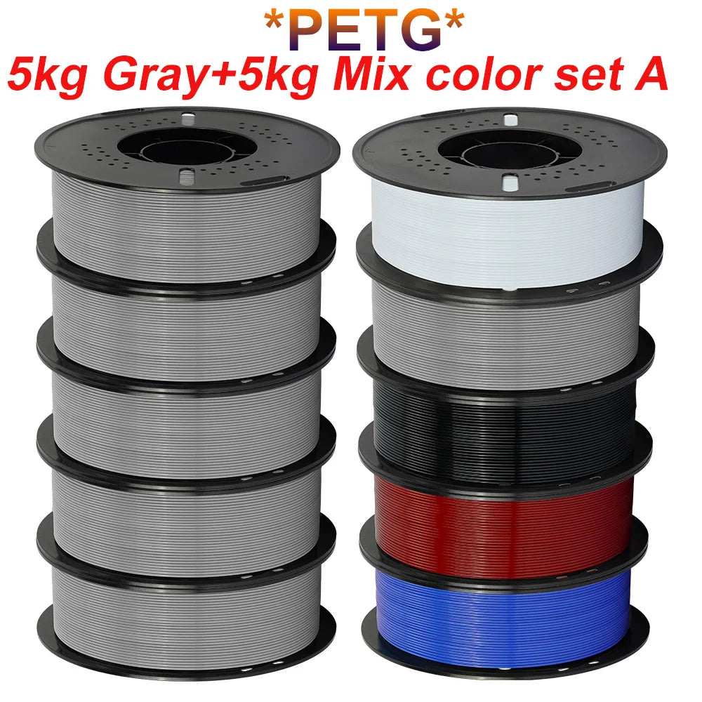 Kingroon Premium PLA PETG Bundle For FDM 3D Printers