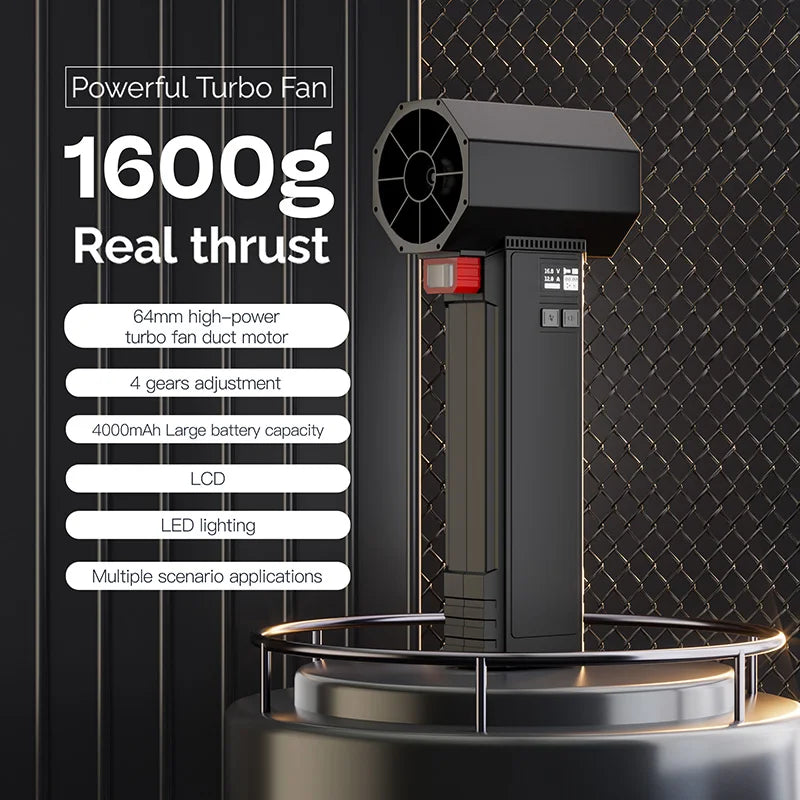 Booster Handheld Car Dryer Air Blower With Powerful Brushless Motor
