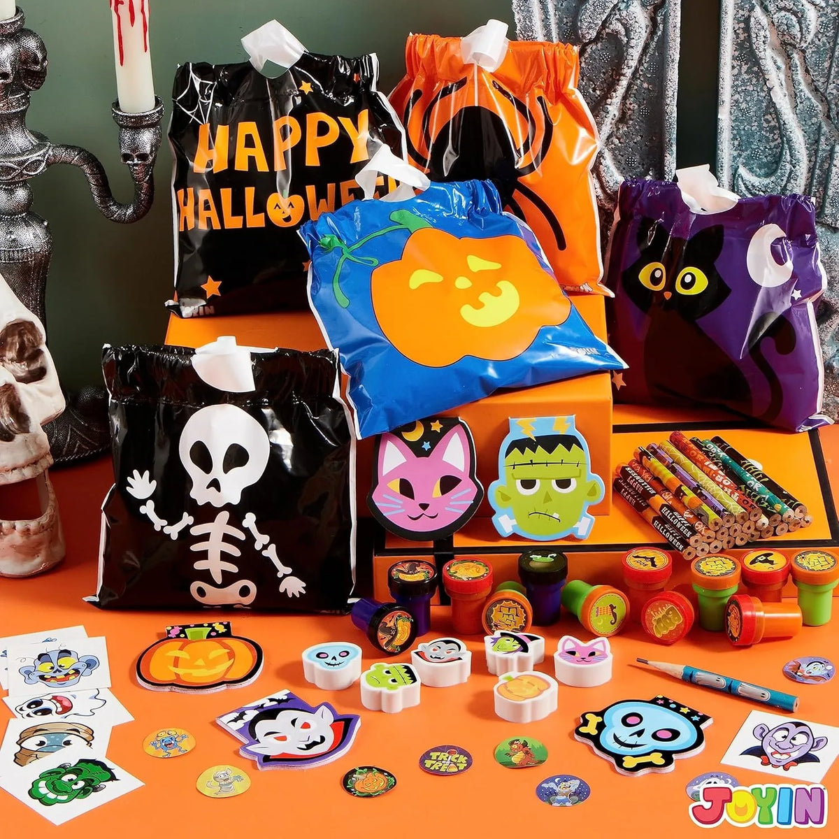 Joyfy Halloween Art And Craft Stationery Party Favor Gift Set