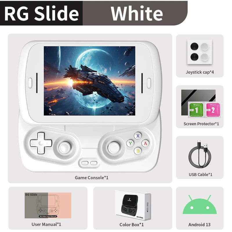 Anbernic RG Slide Android Handheld Game Console Unisoc T820
