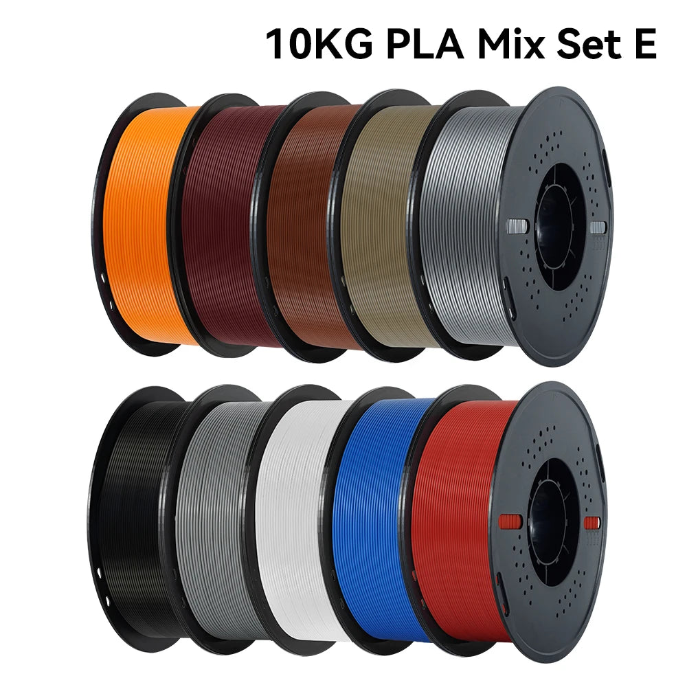 Kingroon Premium PLA And PETG 3D Printing Filament Rolls