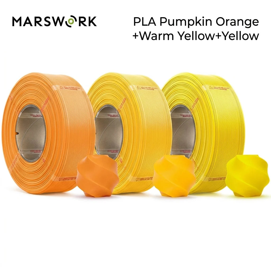 MarsWork PLA Filament Pre Dried AMS Compatible 3D Printer Spool
