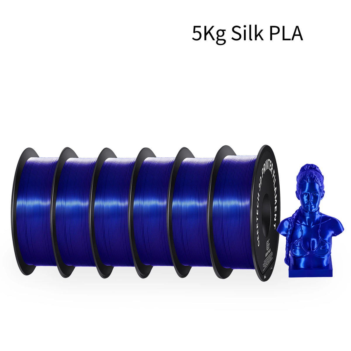 Geeetech Silk PLA Filament 3D Printing High Gloss Vacuum Sealed