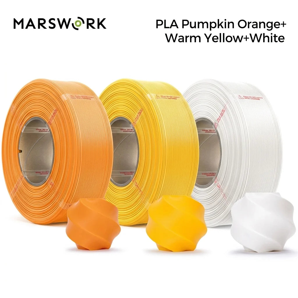 MarsWork PLA Filament Pre Dried AMS Compatible 3D Printer Spool
