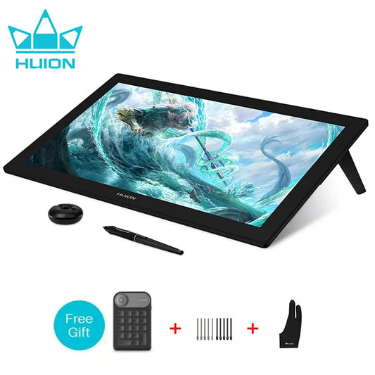 Huion Kamvas Pro 4K Graphics Tablet With 140 Percent sRGB