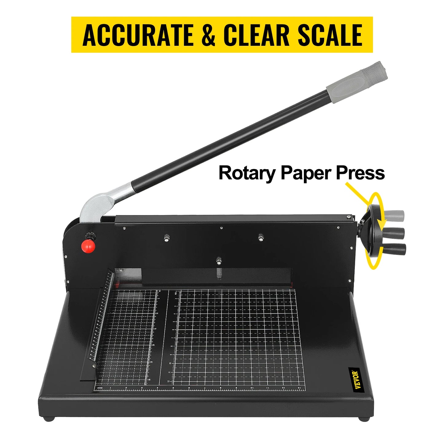 Heavy Duty Manual Guillotine Paper Cutter For Office Use