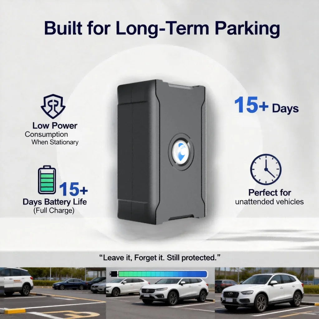 Wanwaytech Wireless GPS Tracker Anti Theft Realtime Geofence Alarm 6000mAh