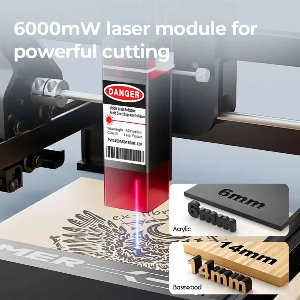 ACMER 6W Mini Portable Laser Engraver And Precision Cnc Device