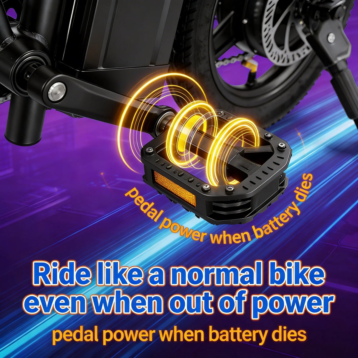 Hezzo T5 Folding Electric Bike With 750W Peak Power Motor