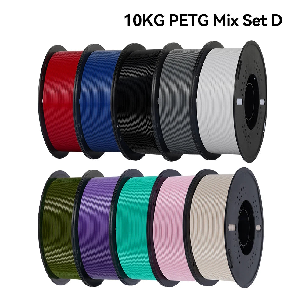 Kingroon Premium PLA And PETG 3D Printing Filament Rolls