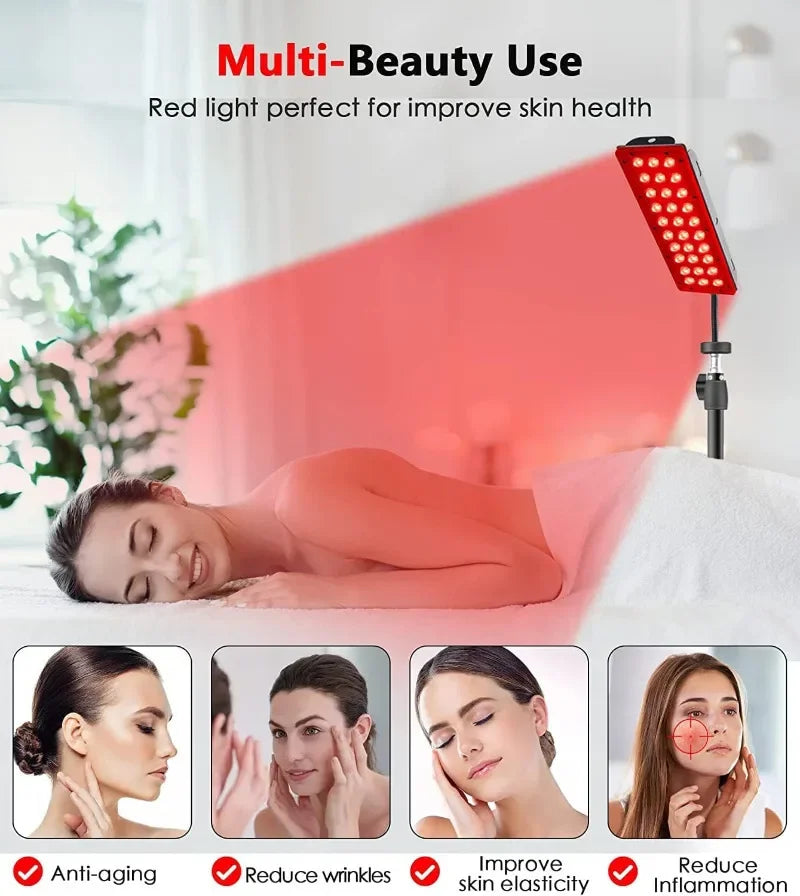 Astarexin Red Light Therapy LED Panel 660Nm 850Nm Lamp