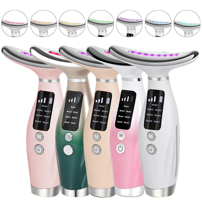 Cloud Prime Electric Face Neck Massager With Lifting And Firming Function
