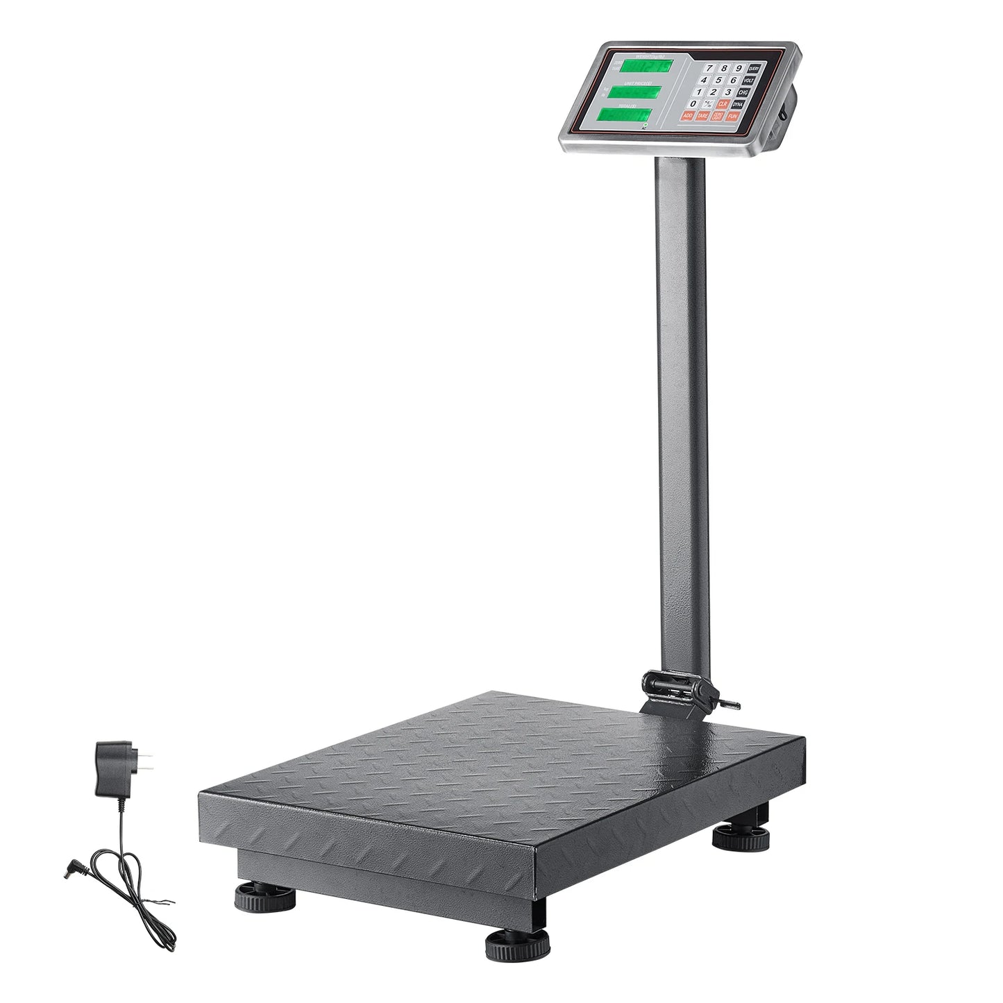 Digital Platform Scale 660 Lb With Tare Calculator Stainless Steel