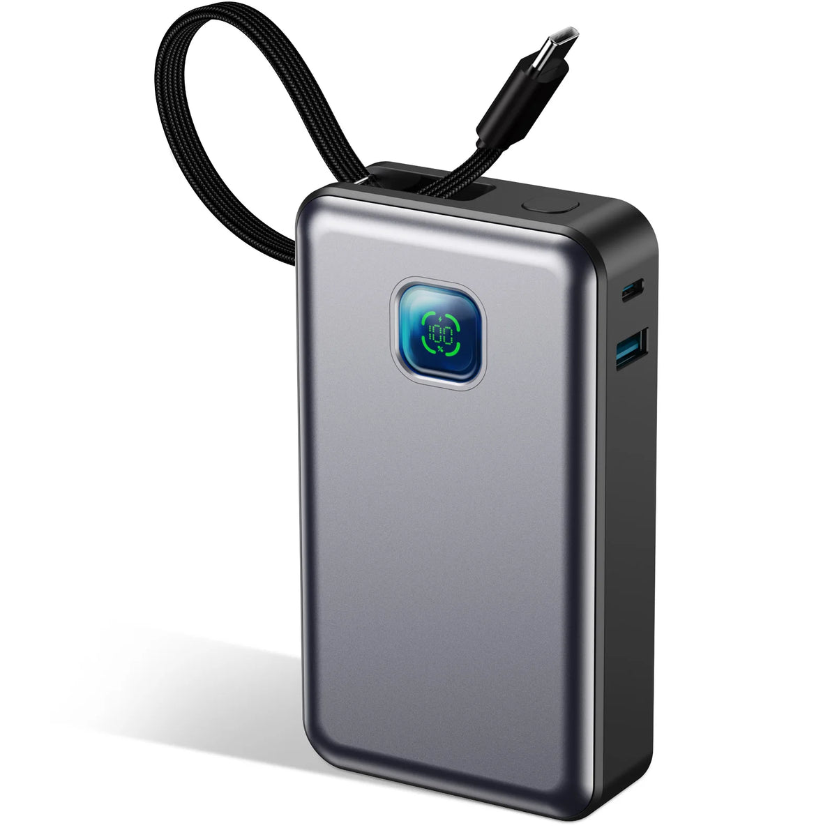 JINVAL 20000mAh Power Bank Built In Cable PD Fast Charging