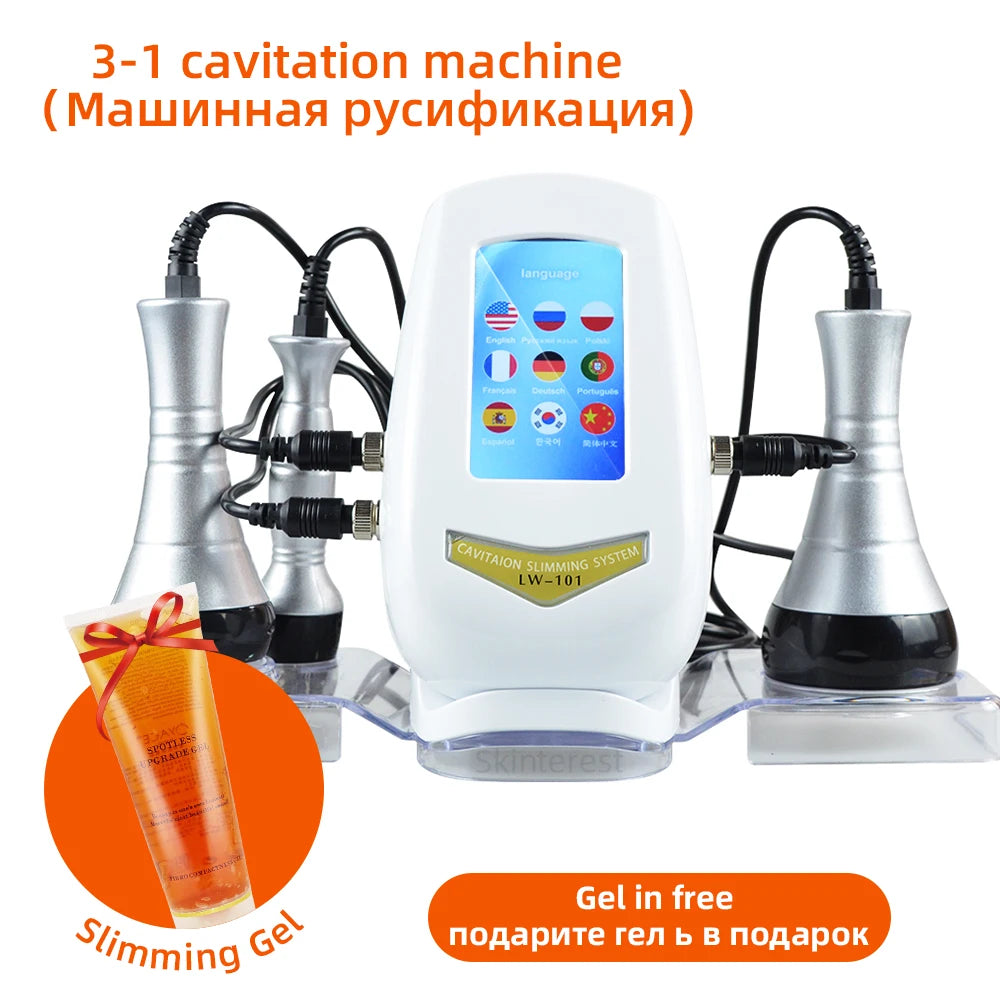 Missheart 3 In 1 Multifunctional Cavitation Body Massager