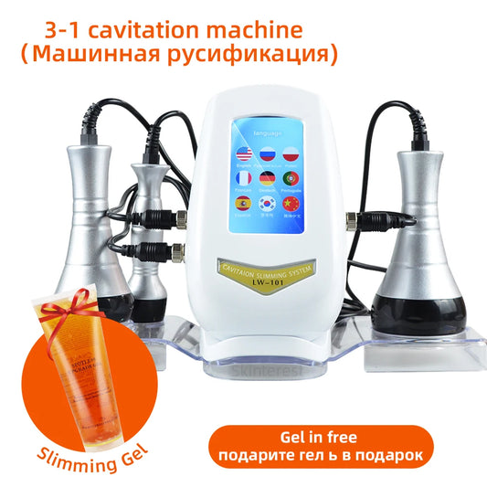 Missheart 3 In 1 Multifunctional Cavitation Body Massager