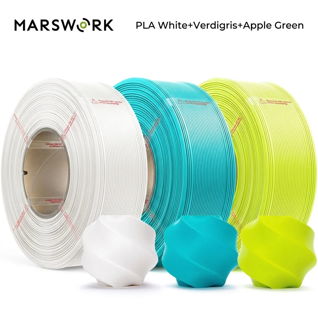 MarsWork PLA Filament Pre Dried AMS Compatible 3D Printer Spool