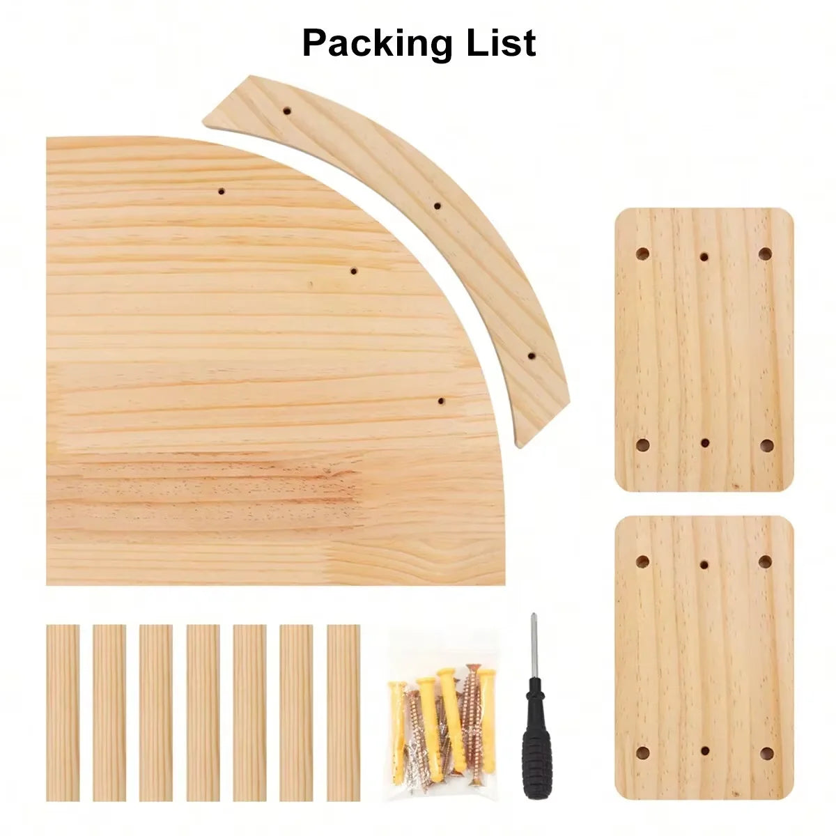 CWV Wall Mounted Corner Hammock With Steps Cat Tree Set