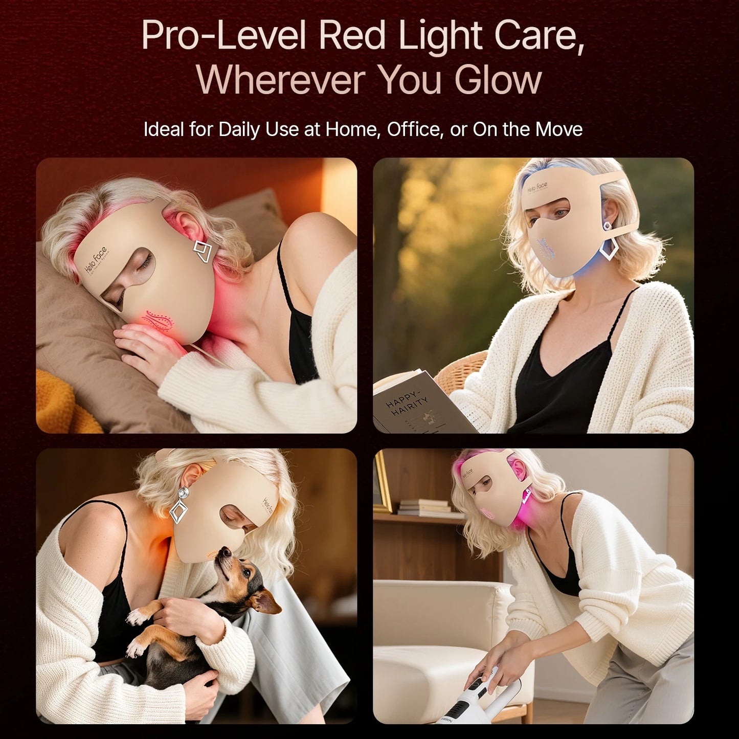 Hello Face Dr Pen M9 Microneedle Device And Led Mask