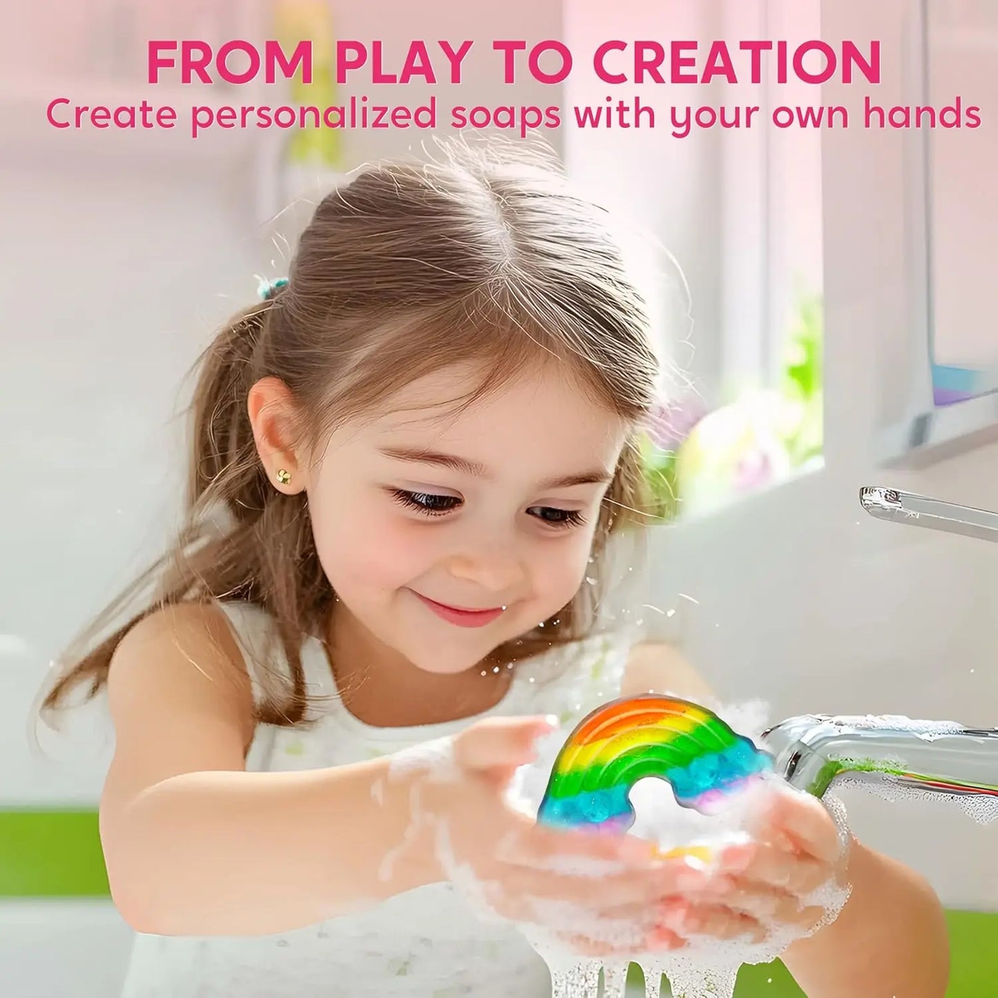 Joyfy Unicorn Soap Making Creative Craft Kit For Kids