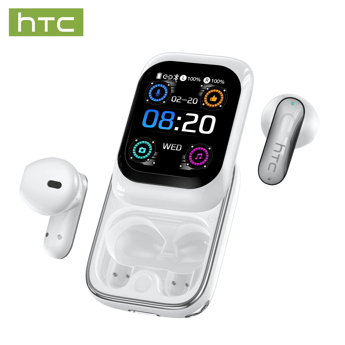 Wireless Bluetooth Earbuds With Noise Cancelling And AI Translation