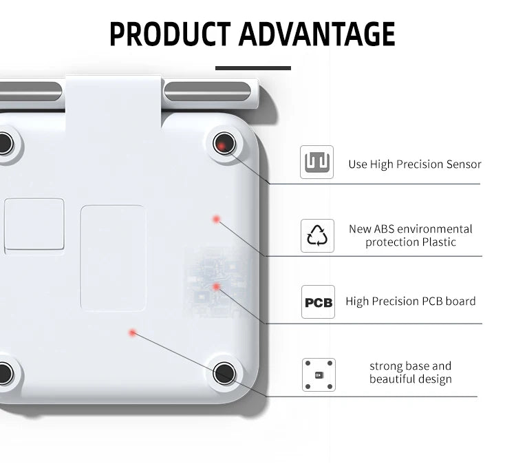 Smart Body Composition Scale 8 Electrode Digital Bathroom Scale