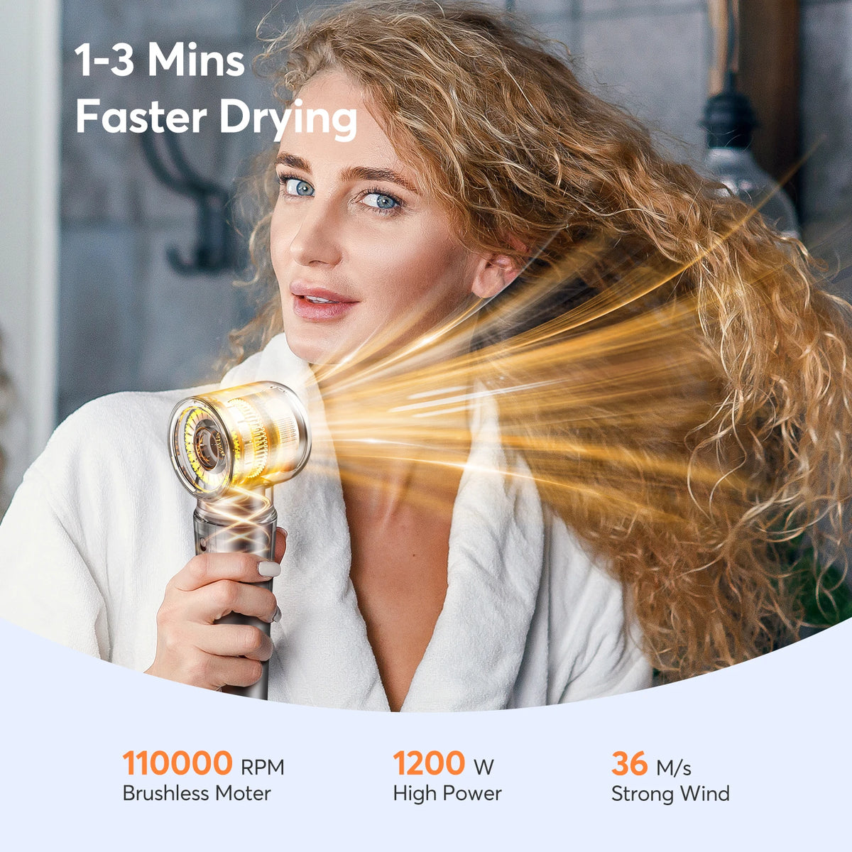 BOPCAL 5 In 1 Multifunctional Hair Dryer Styling Comb