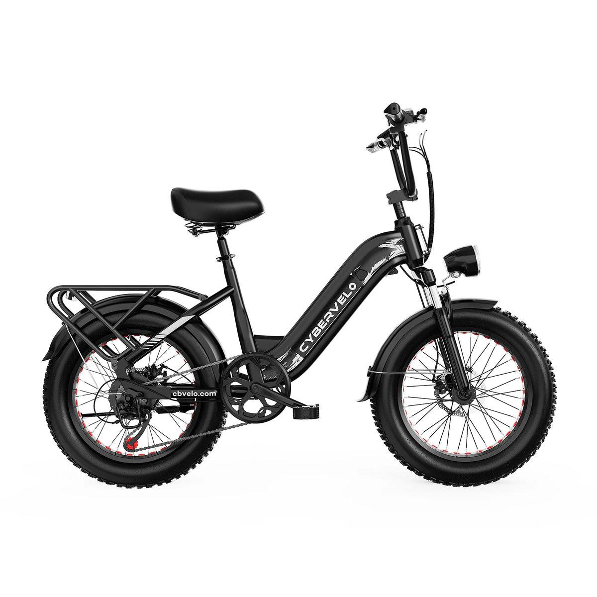 Cybervelo 1500W Electric Commuter Bike 7-Speed Step Thru