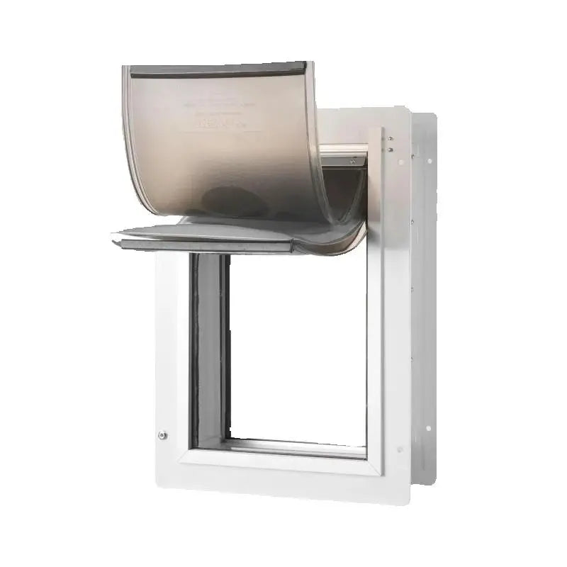 Pet Door Metal Frame With Lock And Three Flap Weatherproof