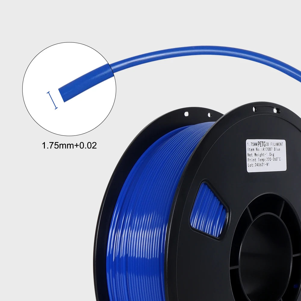 Lokpu Standard PETG Filament For FDM Desktop 3D Printers