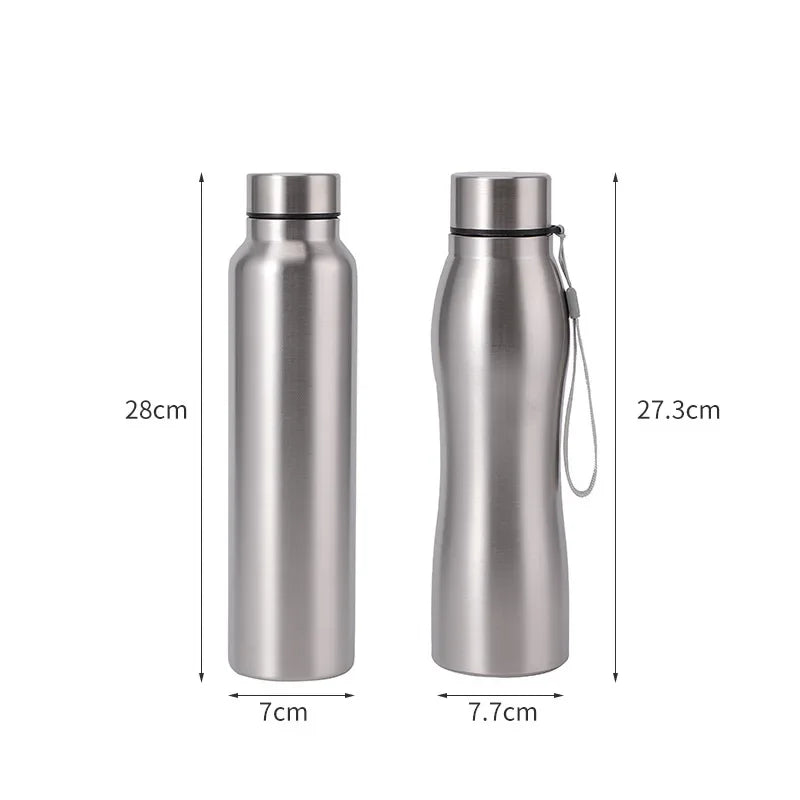 Stainless Steel Sports Water Bottle Rugged Drinkware