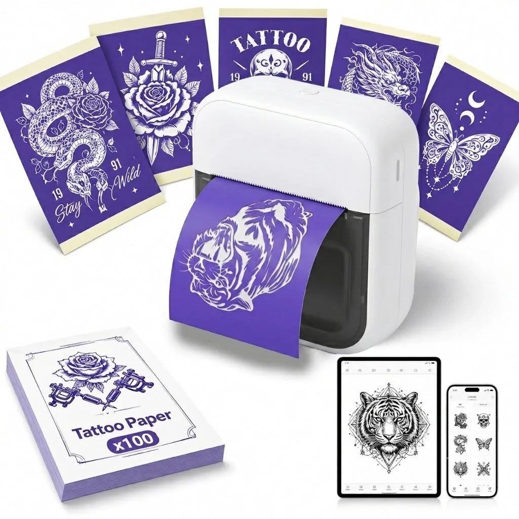 Orico C50 Mini Tattoo Printer Portable Inkless Transfer Machine