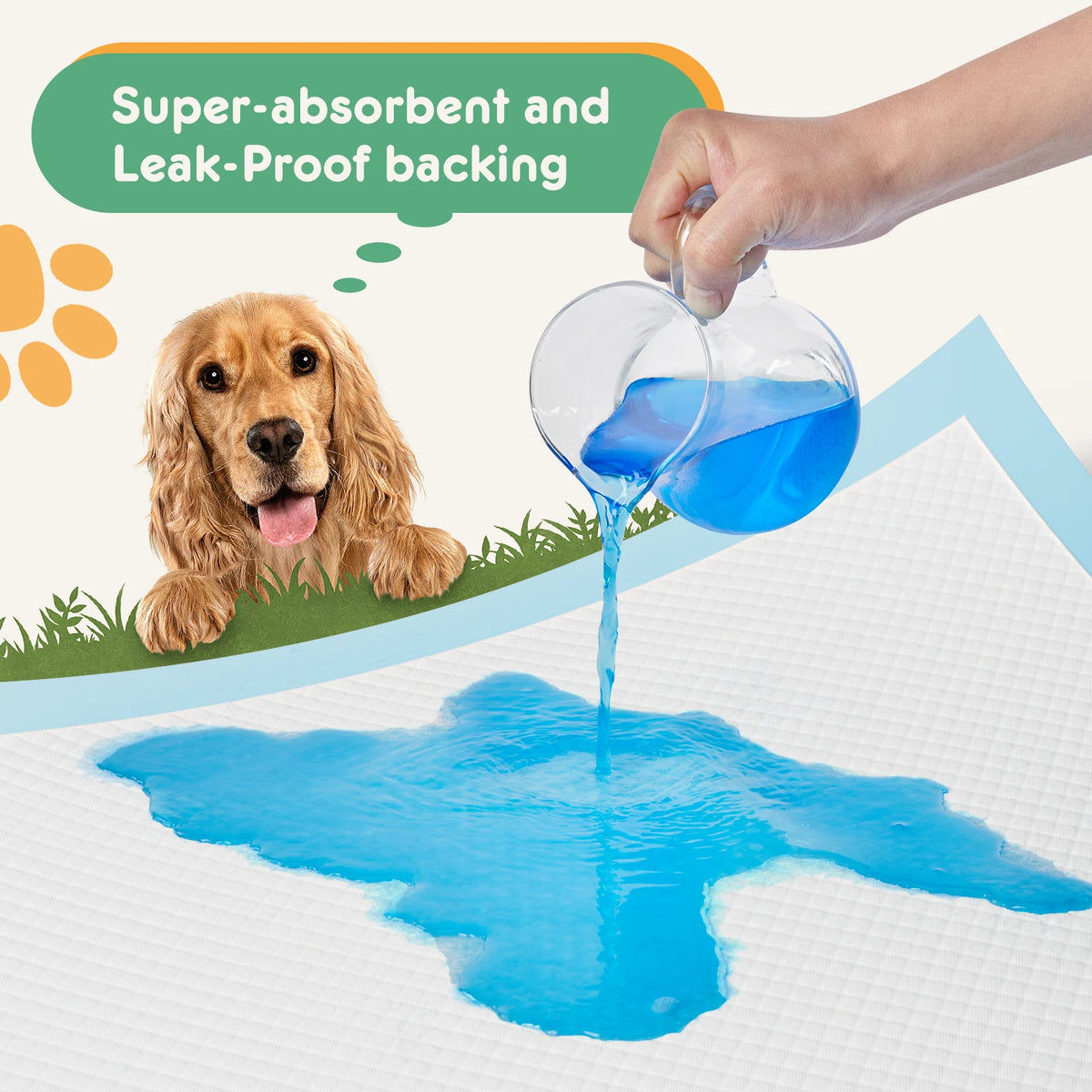 JHK Disposable Dog Underpads For Pet Cats Puppy