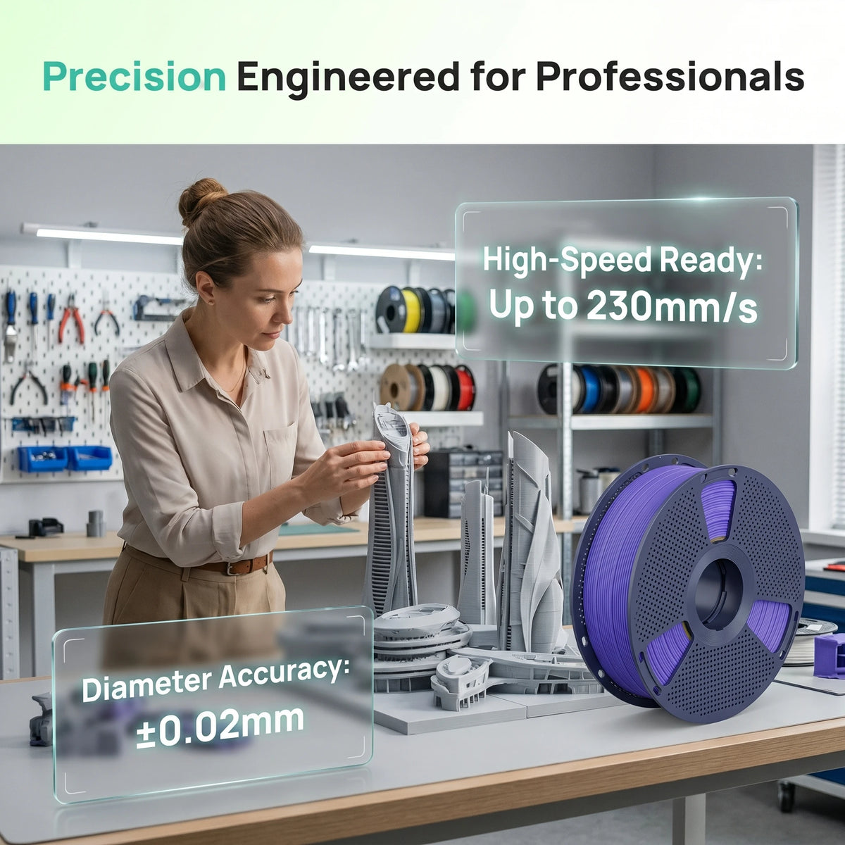 Sunlu Matte PLA 3D Printer Filament Premium Quality Smooth Prints