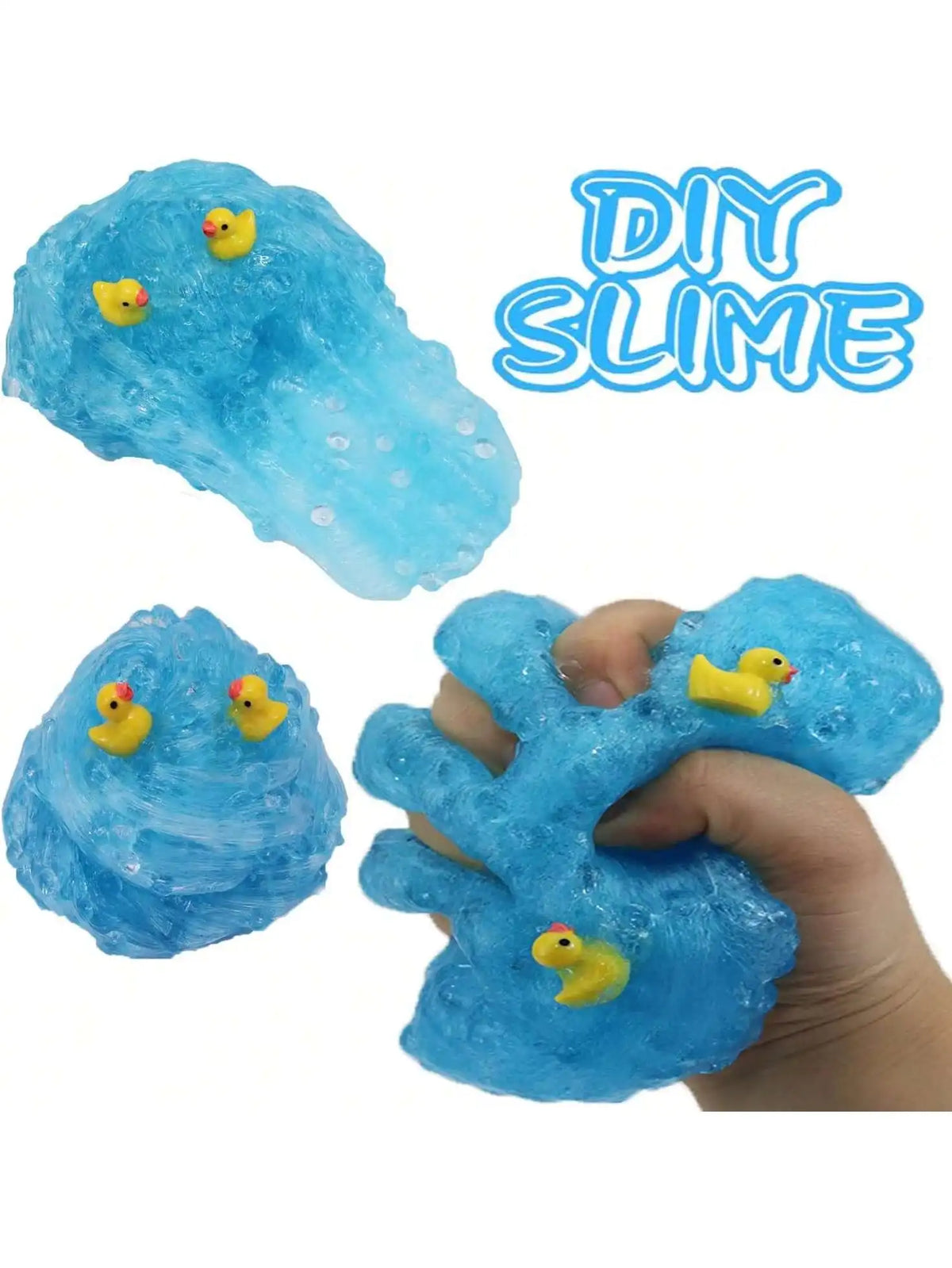 Happy Duckling DIY Slime Dough Stretchable Mud Playset Kit