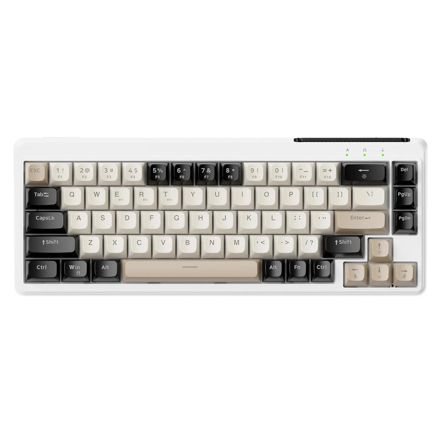 Attack Shark Wireless Gaming Keyboard Silent Membrane PBT Keycaps Backlit